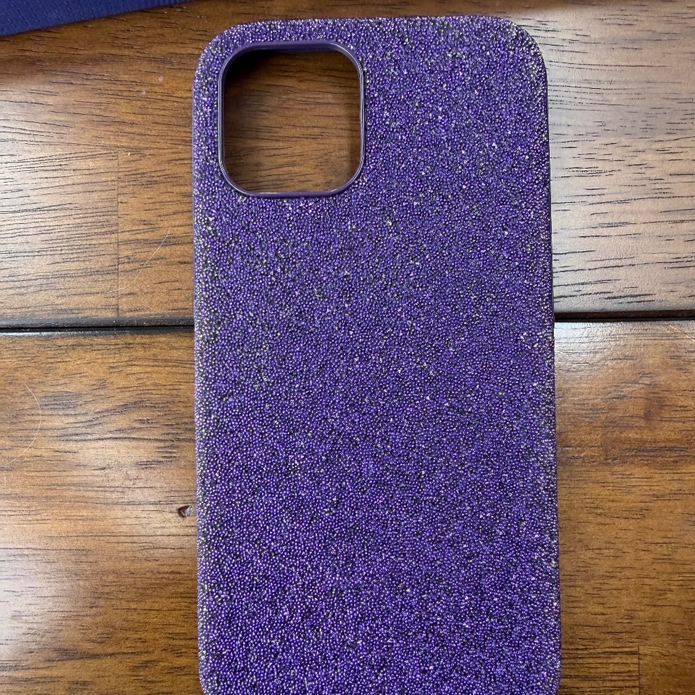 Purple IPhone 12 Pro Max  Swarovski Cover